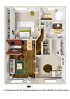 2 bedroom 2 bathroom 3D 2 bedroom 2 bathroom 3D